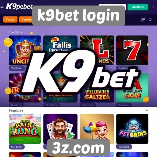 k9bet login oferece serviços de jogos online diversificados