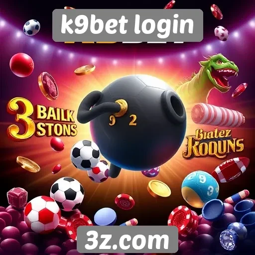 Variedade de jogos disponíveis no site k9bet login